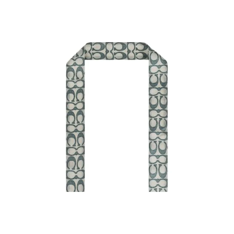 COACH Vintage Signature C Printed Satin Scarf-1
