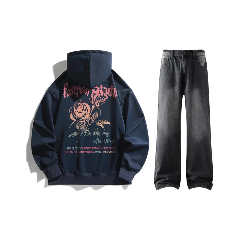 FASTFISH Sweatshirt Sets Unisex-20