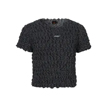 EVISU T Shirt Women's Denim Black
