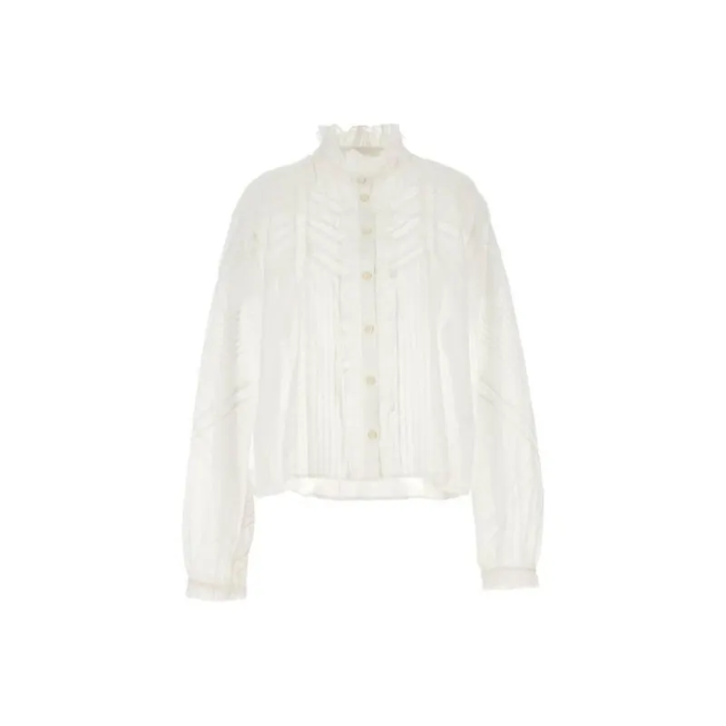 ISABEL MARANT ETOILE Gaia Ruffled Shirt-0