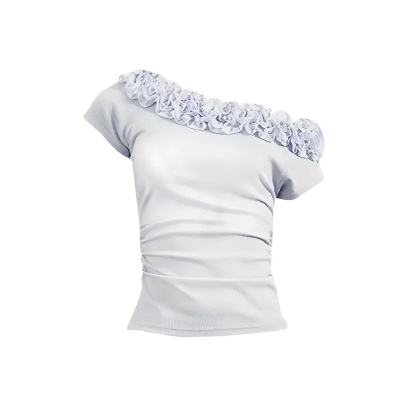 MTHE T Shirt Women's Light Blue-1