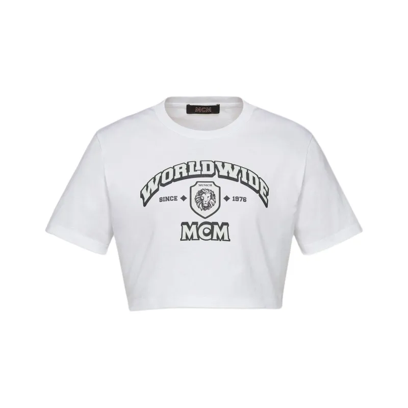 MCM T-Shirts Women's White-0