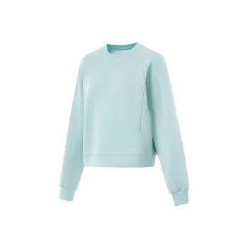 LiNing Sweatshirt Women's Feather Green Yarn