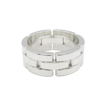 Cartier 2010s 18K White Gold Maillon Panthère Gold