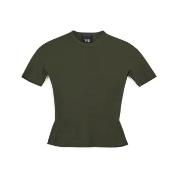 Y 3 Free Shipping With AdiClub Y 3 Fitted Short Sleeve Tee
