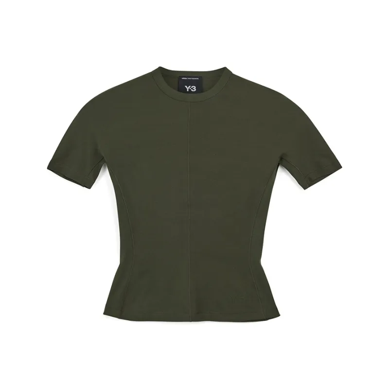 Y 3 Free Shipping With AdiClub Y 3 Fitted Short Sleeve Tee-0