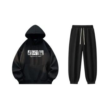 Small Columns Under The Sea Sweatshirt Set Unisex