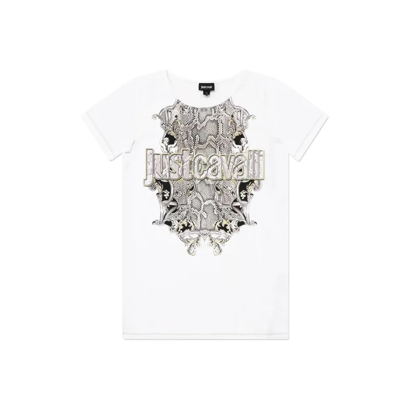 Just Cavalli T Shirt Women's White-0