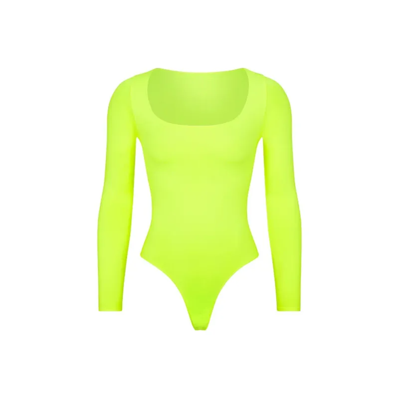 Skims Bodysuits Women's Neon Green-0