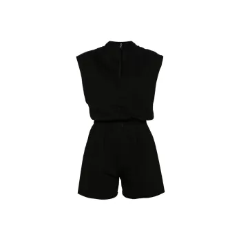 Rick Owens DRKSHDW Sleeveless Jersey Playsuit