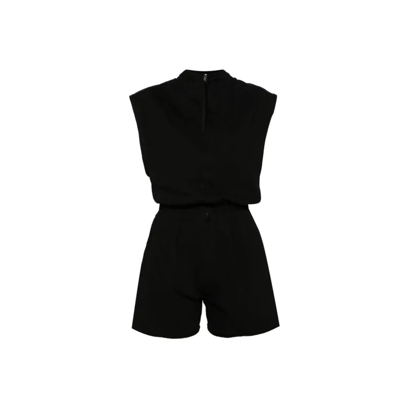 Rick Owens DRKSHDW Sleeveless Jersey Playsuit-0