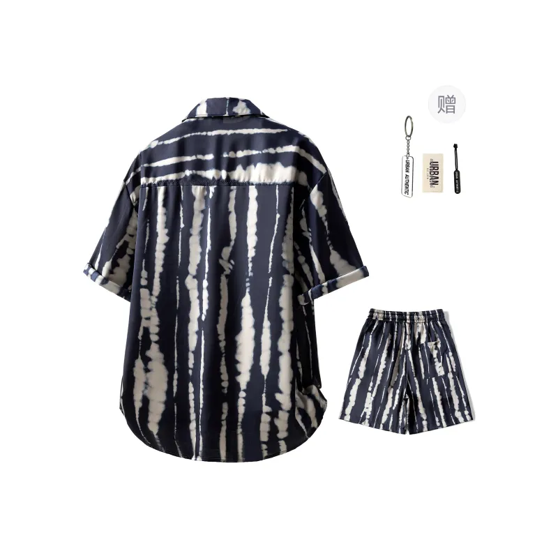 URBAN AUTHENTIC Shirt Matching Set Unisex-6