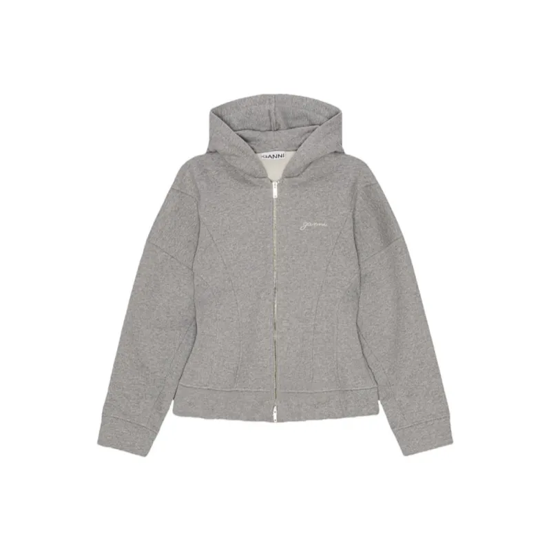 GANNI Embroidered logo Jacket-0