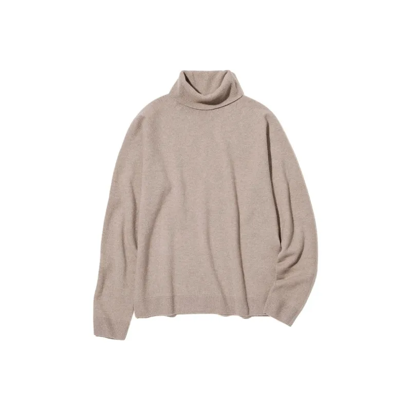 UNIQLO Cashmere Sweater Women's Beige-0