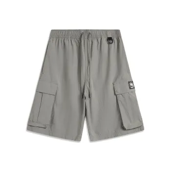 LiNing Casual Shorts Men's Iron Asphalt Gray