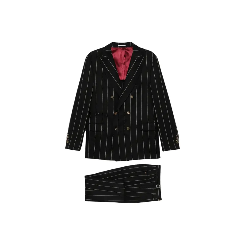 Brunello Cucinelli Pinstriped Suit-0