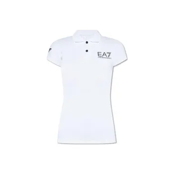 EMPORIO ARMANI Logo Printed Short Sleeved Polo Shirt
