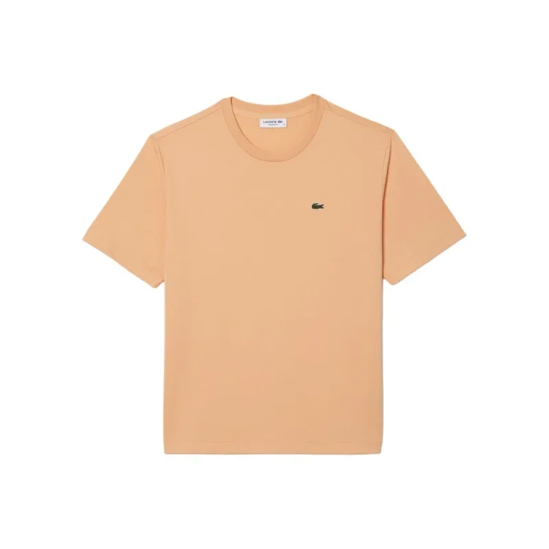 LACOSTE Logo appliqué Cotton T shirt-0