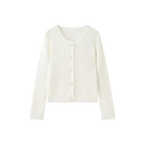 TKY SHOP 화이트 여성 니트웨어