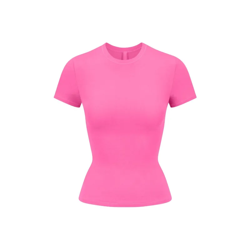 Skims T Shirts Women's Fuchsia-0
