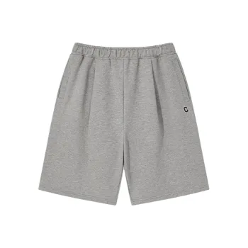 COVERNAT SS25 Casual Shorts Unisex Mixed Color Gray