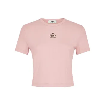 FENDI T Shirts Women's Pink