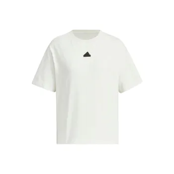 Adidas Dance Drop Shoulder Sleeve T Shirt Women's Jade White