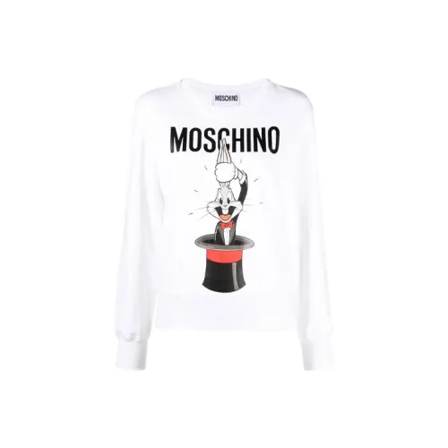 MOSCHINO Bugs Bunny Printed Crewneck Sweatshirt
