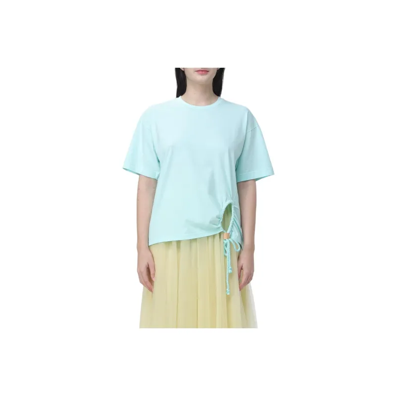 Forte Forte Logo patch T shirt-0