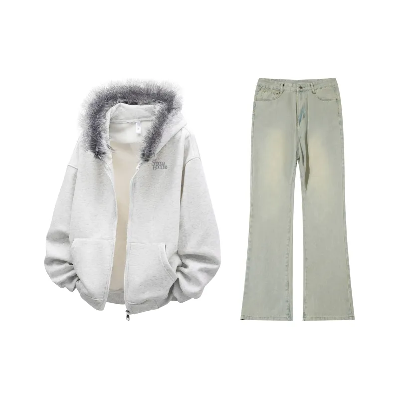 SIMPLE RIMLESS/SRME Sweatshirt Set Unisex-6