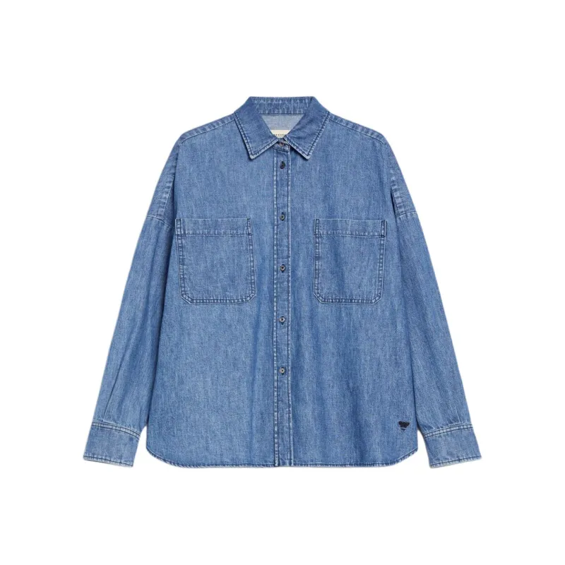 WEEKEND MaxMara Landa Collection Shirt Women's Blue-0