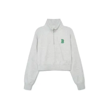 MLB Base Logo Sweatshirt Women's Gray