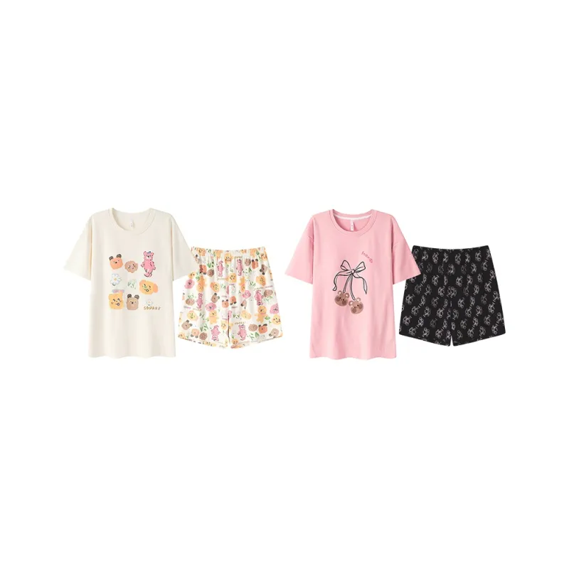 Cotton Gene Pajama Set Unisex Combo Set-85