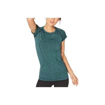 Lululemon Swiftly Tech Raglan Sleeve T-Shirt Women's Green Black