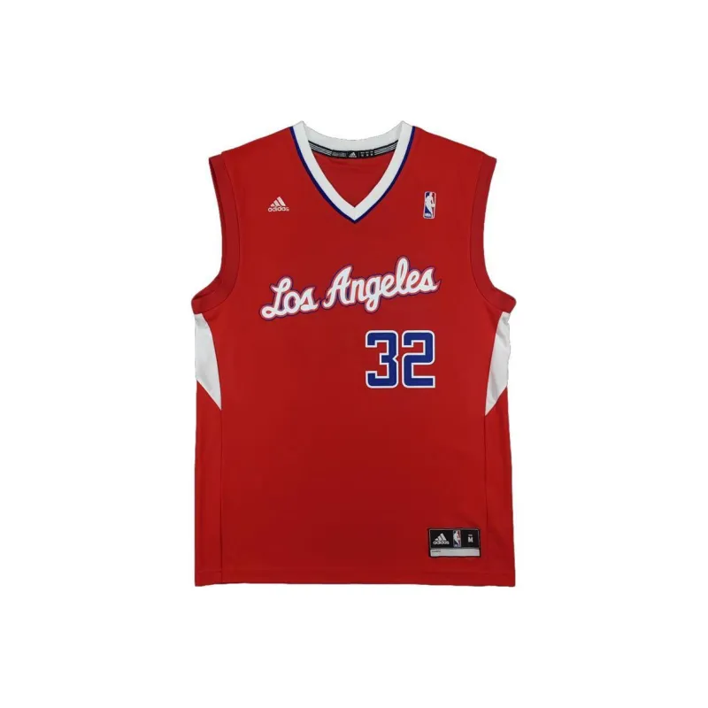 Adidas x NBA Los Angeles Clippers Basketball Jersey Men's Red-0