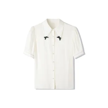 HIPPIEMISS Shirts Women's Beige Yellow