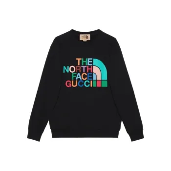 GUCCI X The North Face Cotton Sweatshirt Black/Multicolor