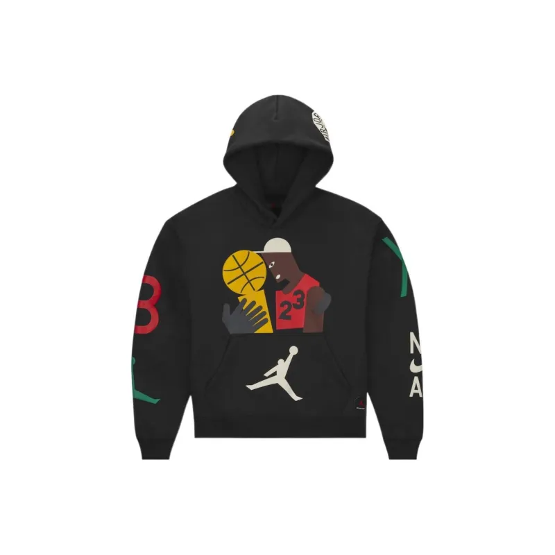 Jordan Nina Chanel Sweatshirt Fall Women's Black-0