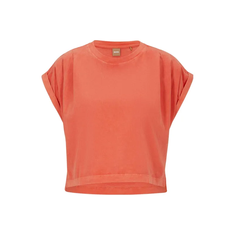 HUGO BOSS T-Shirts Women's Orange-0