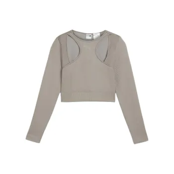 PUMA Camiseta Dare To De Manga Larga Muted Motion Para Mujer