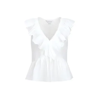 URBAN REVIVO Shirt Women's Raw White