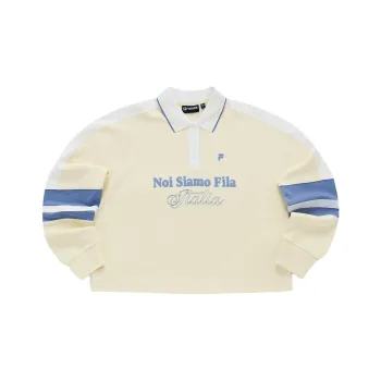 FILA FUSION Polo Shirts Women's Light Yellow