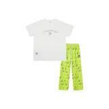 Nova White+Banana Party Green