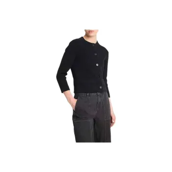 VINCE Shrunken Snap Cardigan