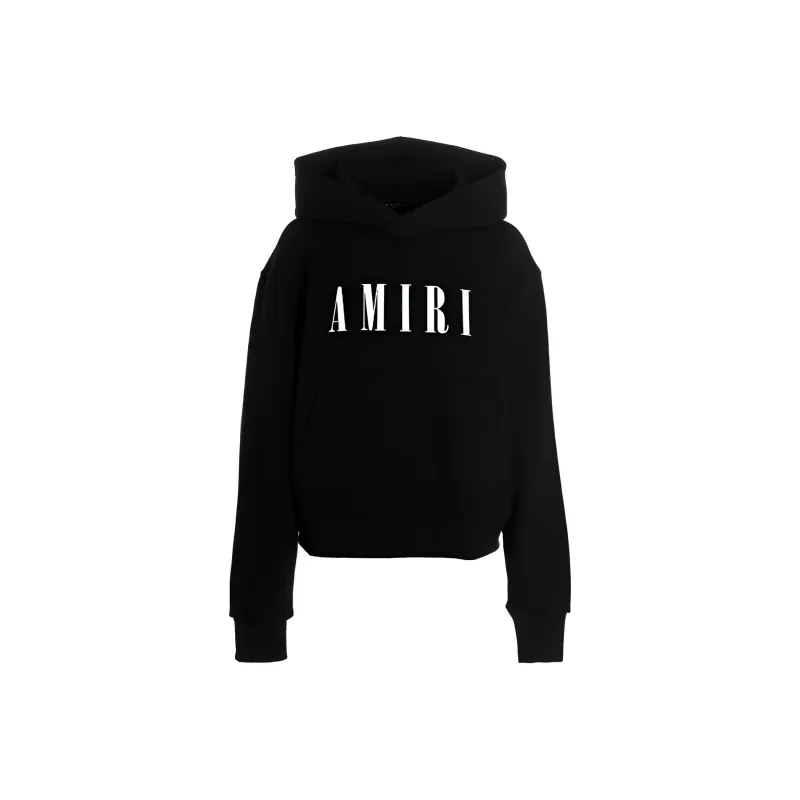 AMIRI Core Logo Hoodie Black/White SS22-0