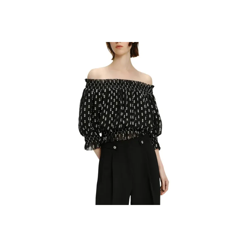 KARL LAGERFELD SS24 Shirt Women's Black-0