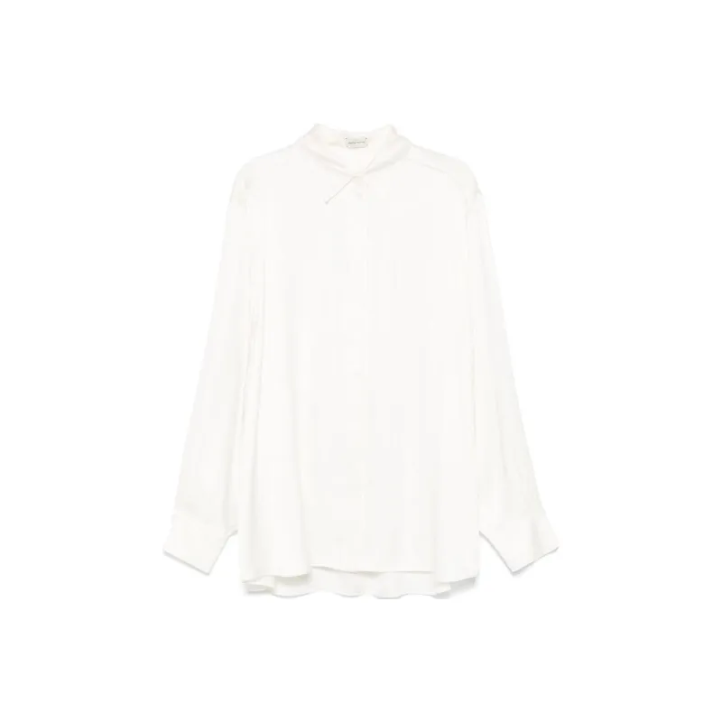 Magda Butrym Satin Shirt-0