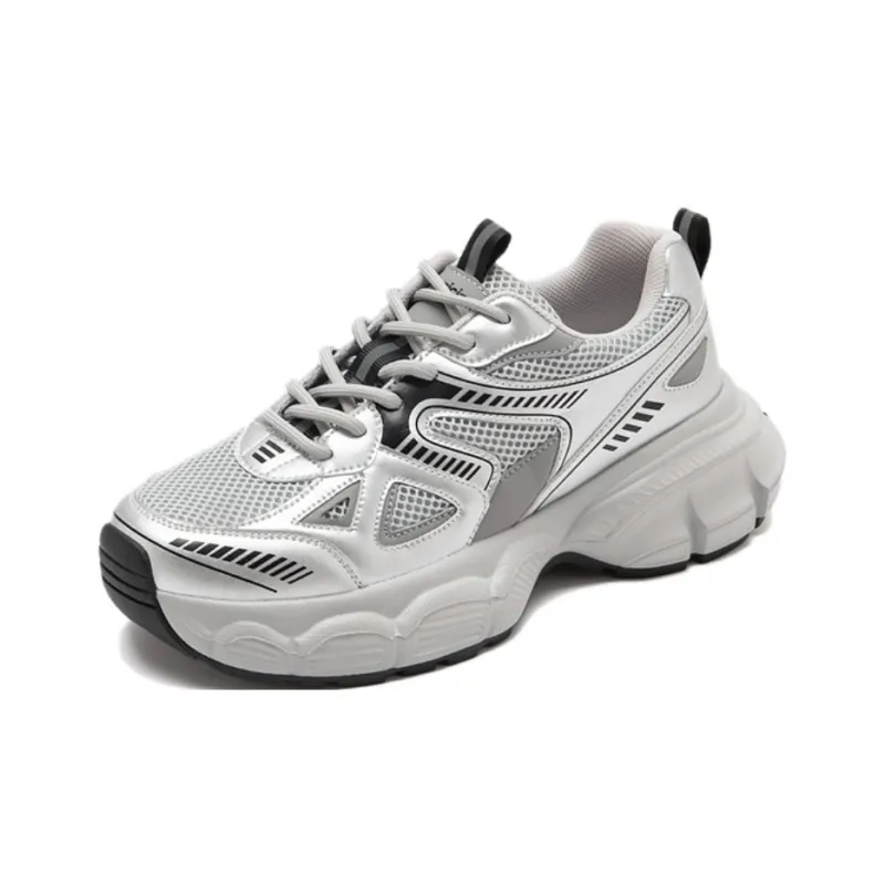 15 MINS Breathable Low Top Chunky Sneakers Women's-1