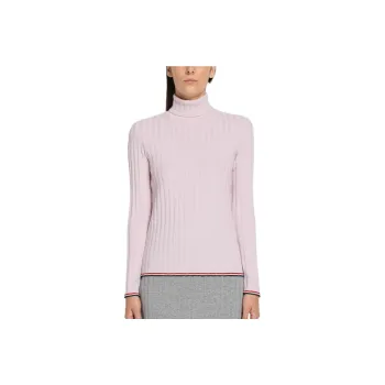 THOM BROWNE Rwb Stripe Turtleneck Jumper
