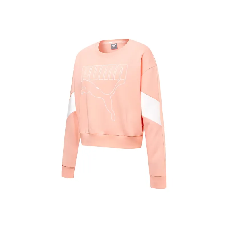PUMA Sweatshirts Women's Pink-0
